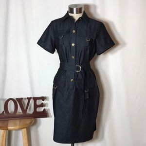 Calvin Klein size 4 dress with belt